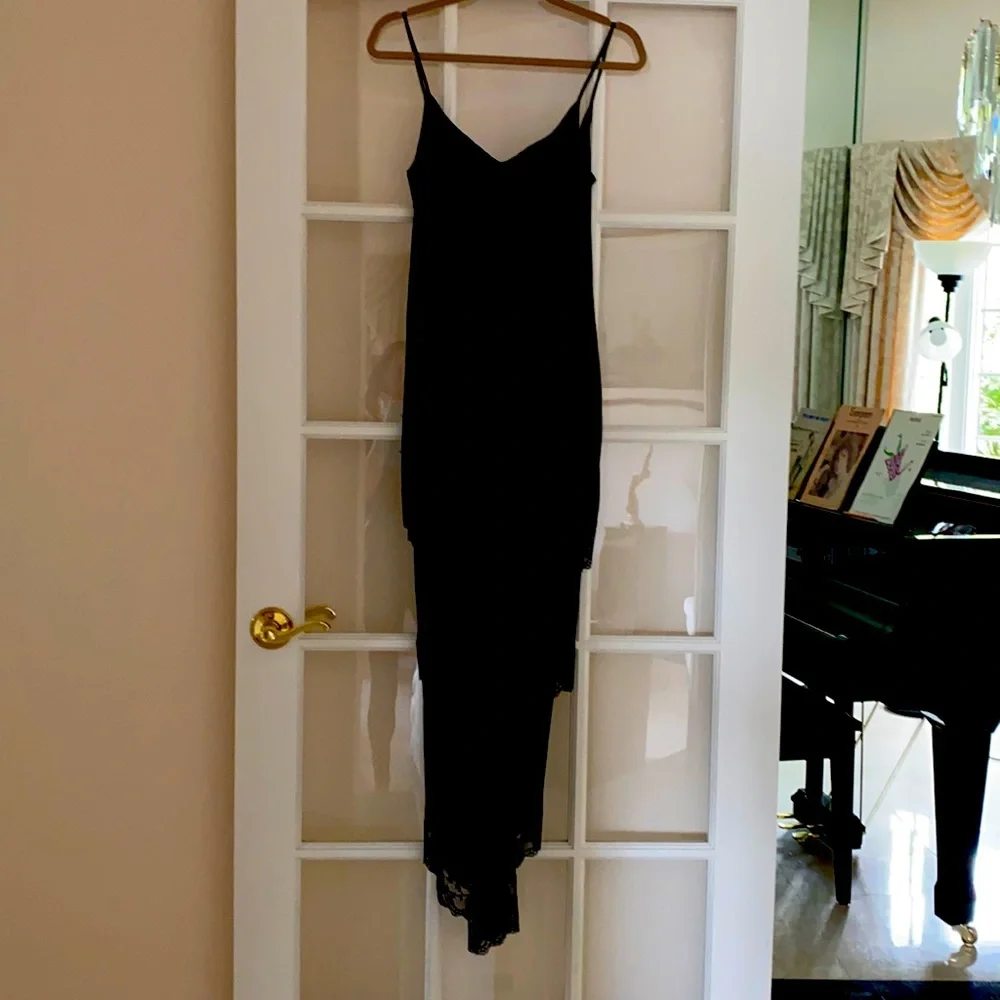 Vintage Victoria's Secret black negligee - Picture 4 of 7